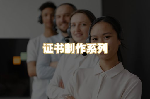 证书制作系列